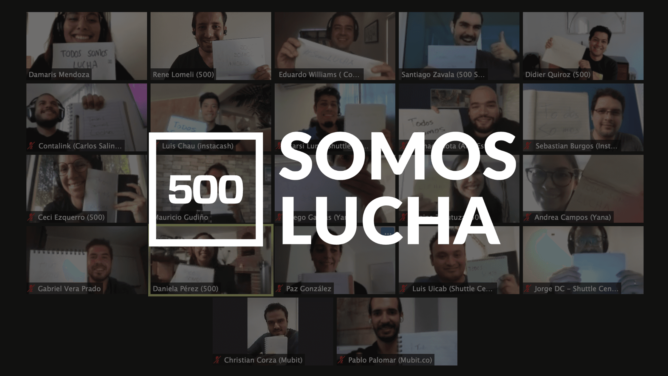 500 Startups 7 Companies into Batch 13 of Somos Lucha LatAm